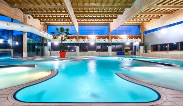 La piscine d'eau de Mer du Centre de Thalassothérapie d'Anglet