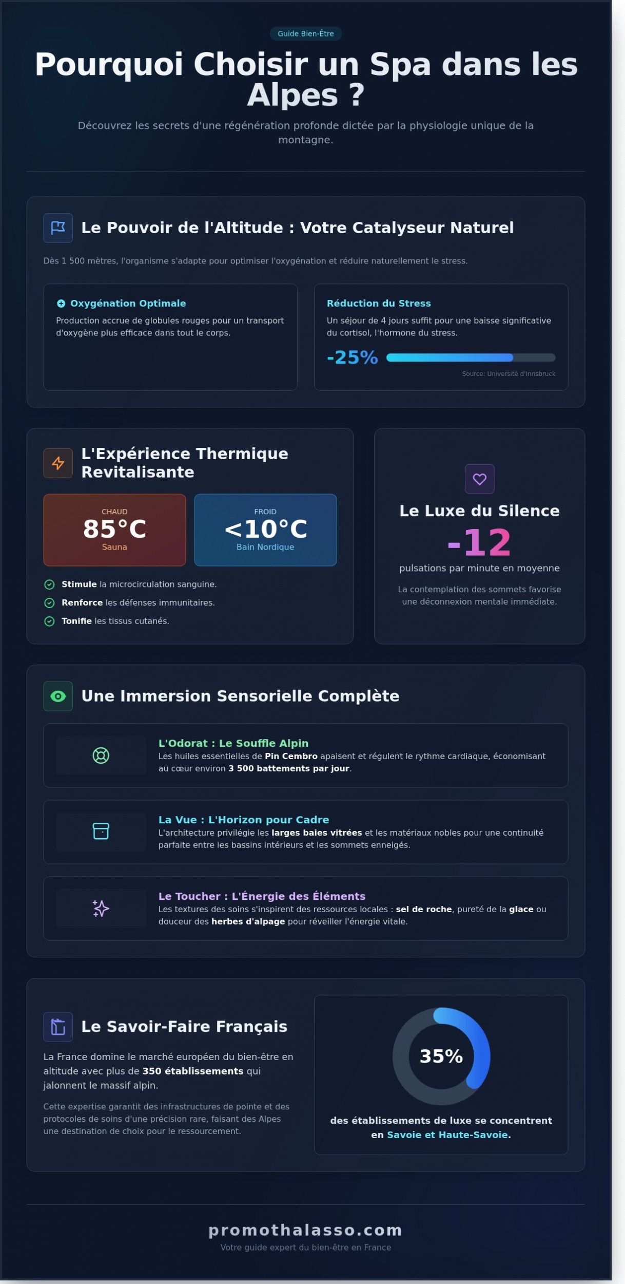 Spa dans les Alpes : Le Guide des Plus Belles Escales Bien-être en Altitude