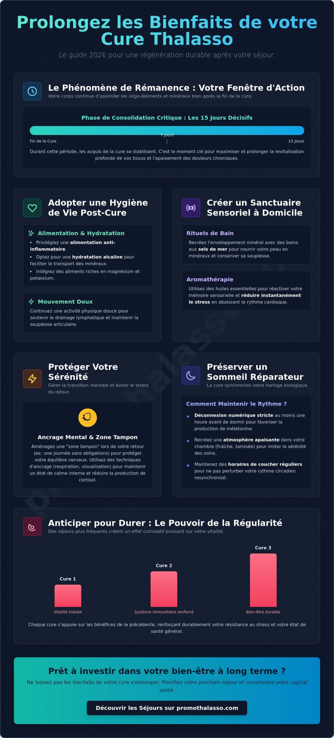 Comment prolonger les bienfaits d''une cure ? Guide complet pour 2026