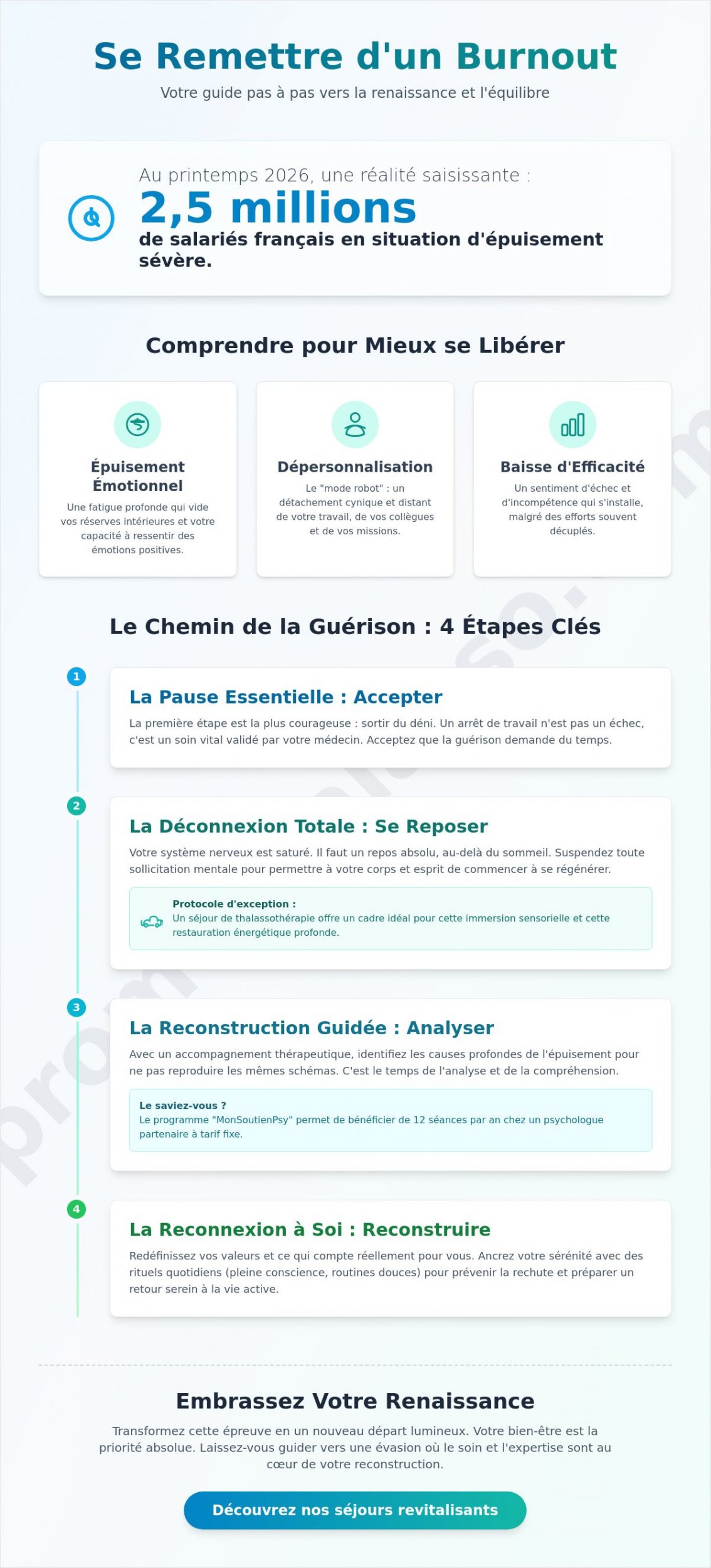 Se remettre d'un burn-out en 2026 : Le guide complet pour une renaissance sereine
